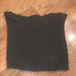 Hunter Green Tube Top